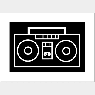 BoomBox Radio Ghettoblaster Posters and Art